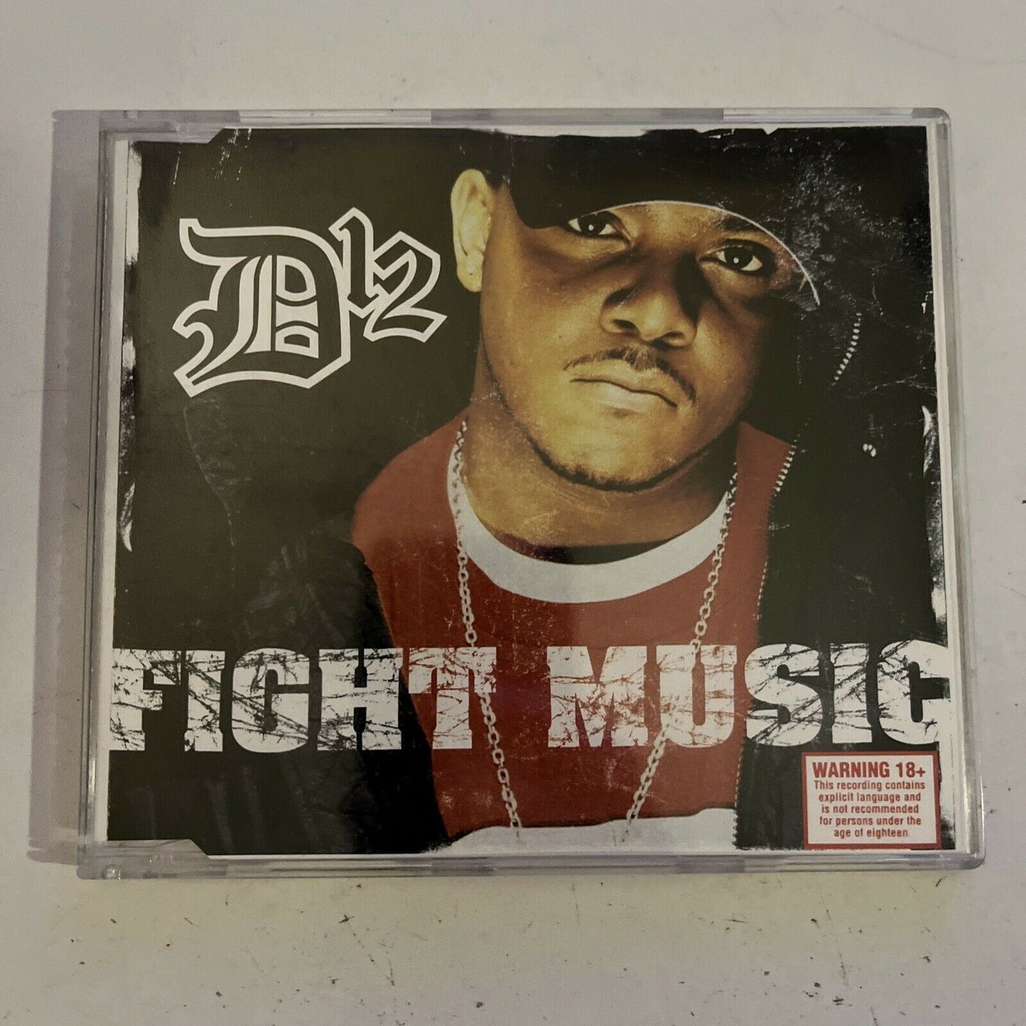 D12 ‎– Fight Music - CD 2001 Maxi-Single Enhanced KON ARTIS Cover