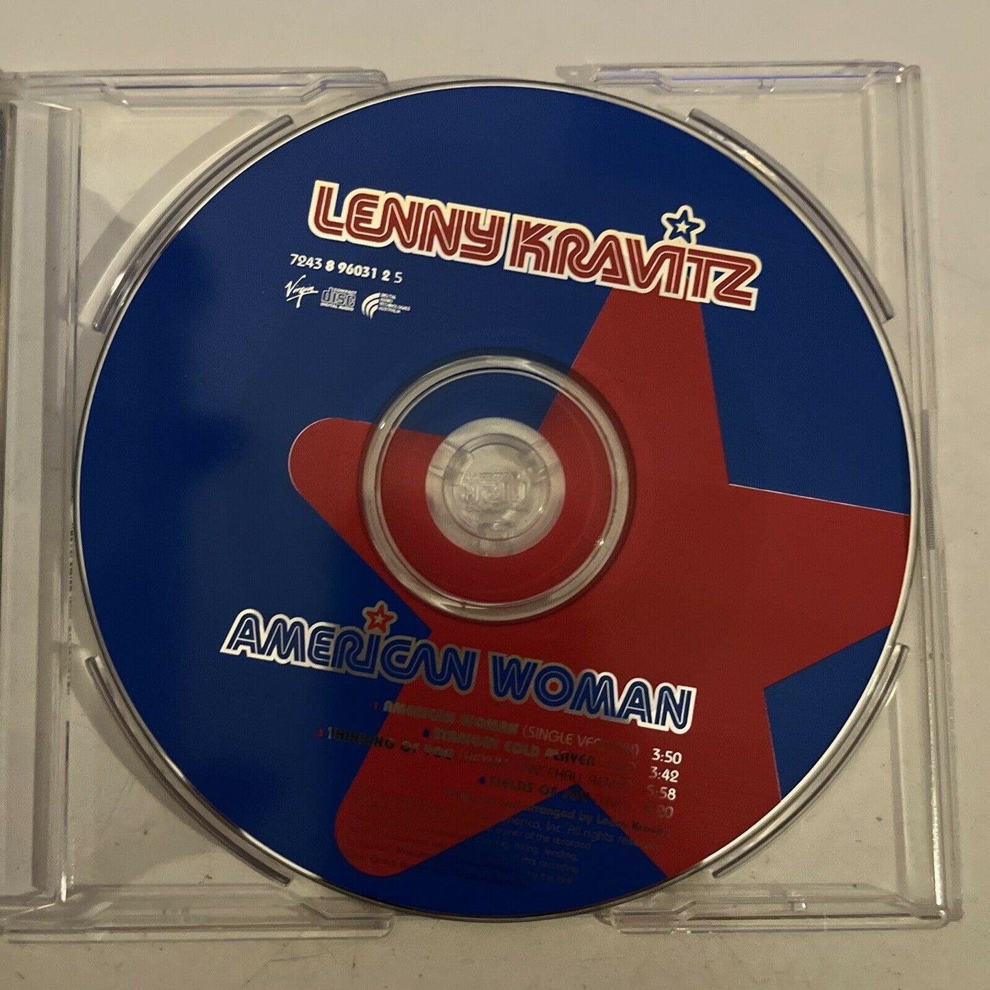 Lenny Kravitz – American Woman (CD, 1999) Single