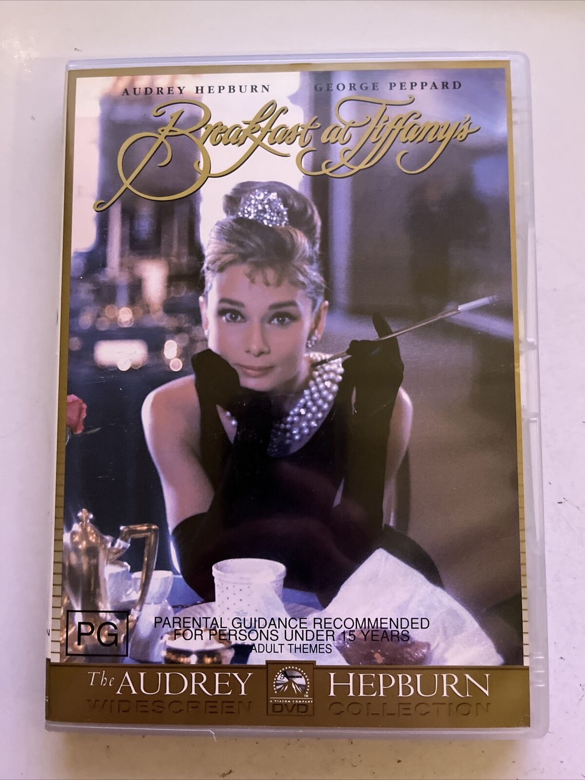 Breakfast At Tiffany's (DVD, 1961) Audrey Hepburn, Patricia Neal. Region 4