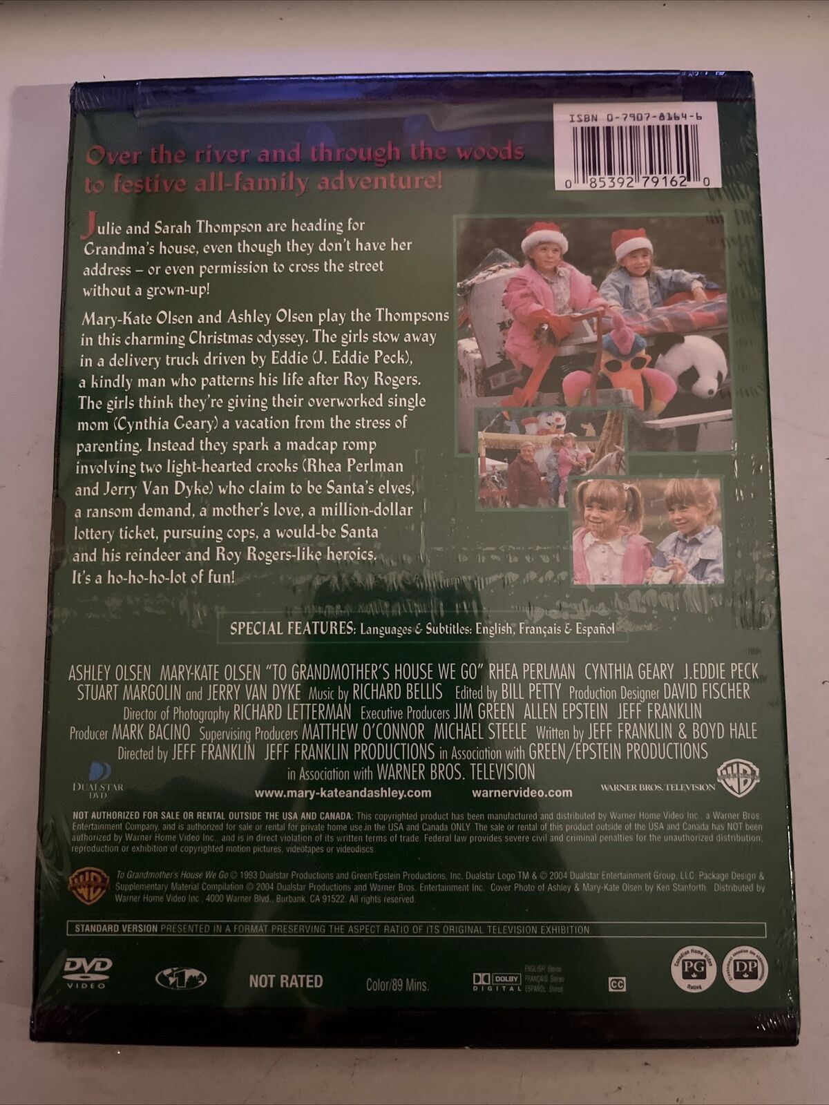 *New Sealed* To Grandmother's House We Go (DVD, 1992) Olsen Twins. Region 1