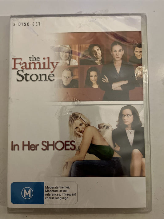 *New Sealed* The Family Stone / In Her Shoes (DVD, 2-Disc Set) Region 4