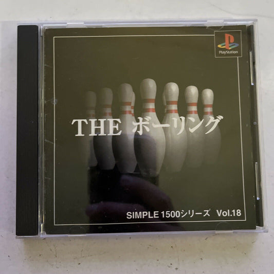 The Bowling - PlayStation PS1 NTSC-J JAPAN Game