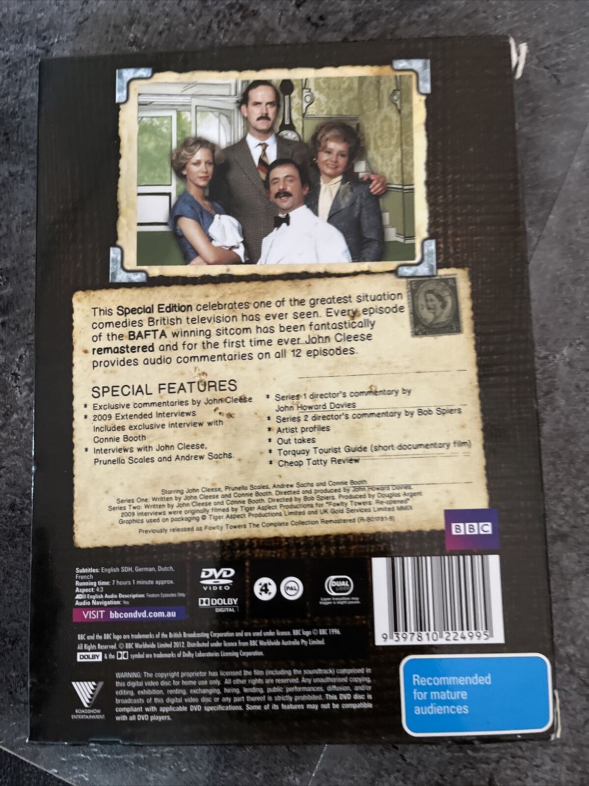 Fawlty Towers - The Complete Collection Remastered (Box Set, DVD, 1975)