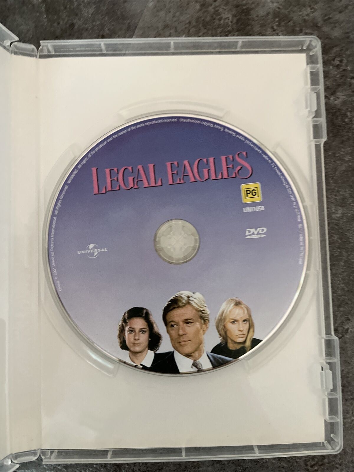 Legal Eagles (DVD, 1986) Robert Redford, Debra Winger, Daryl Hannah. Region 4