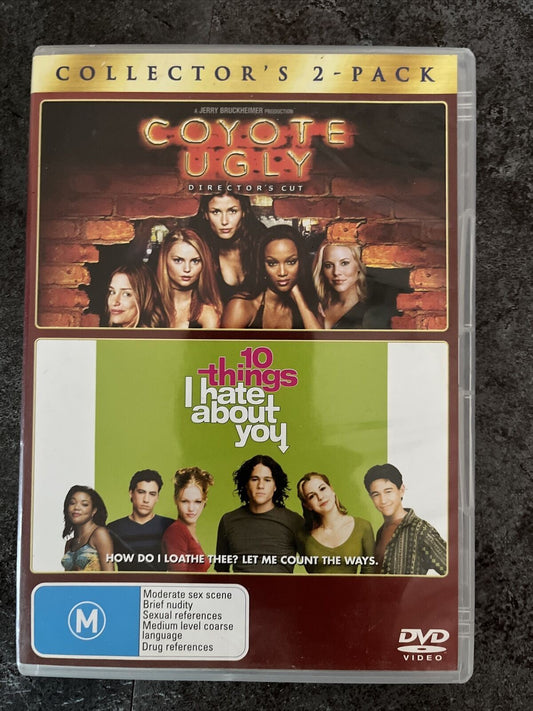 Coyote Ugly / 10 Things I Hate About You (DVD) Heath Ledger Julia Stiles Region4
