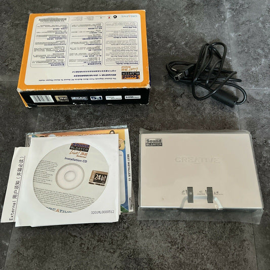 Creative Labs Sound Blaster Live! SB0490 External Sound Card & Audio Interface