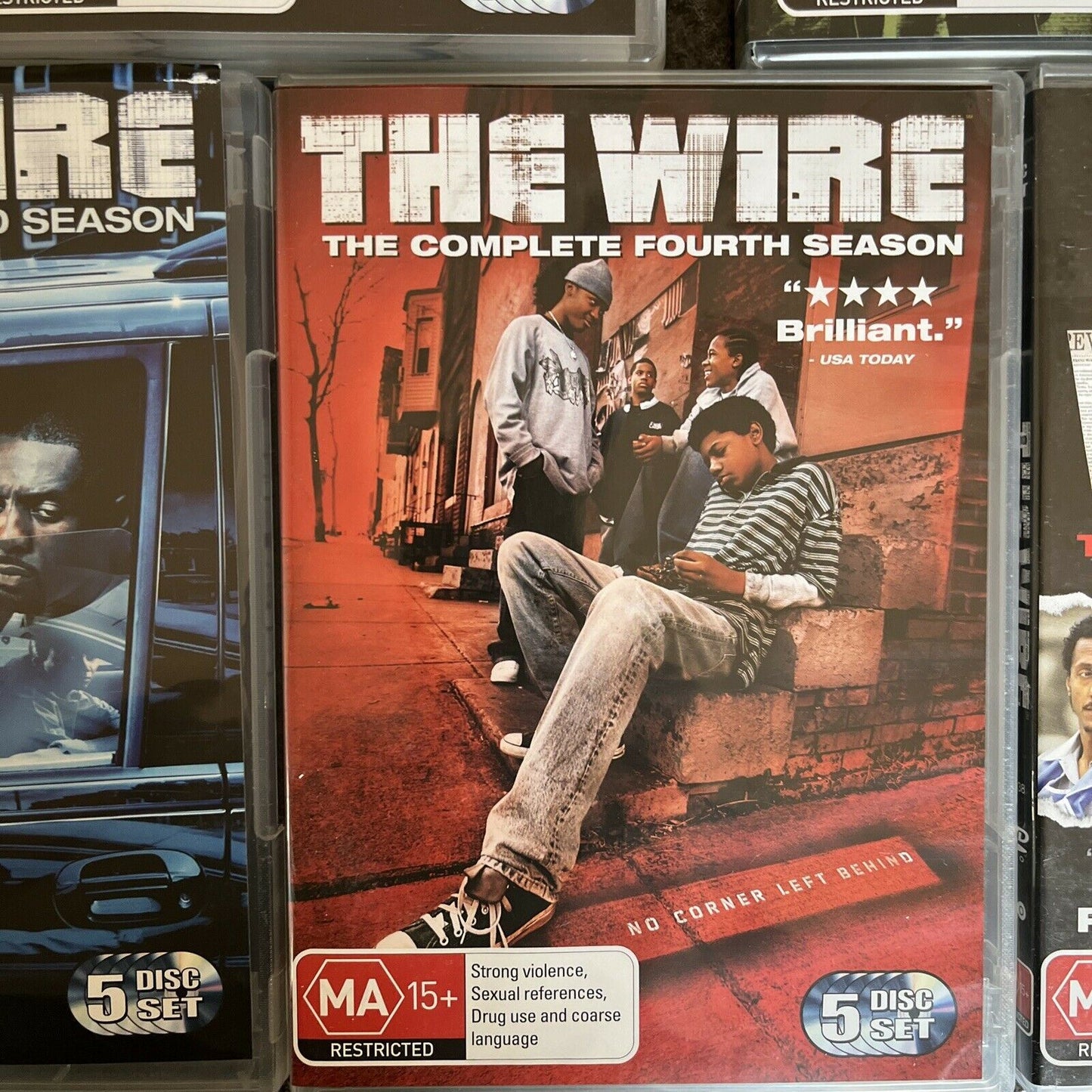 The Wire - Complete Collection (DVD, 2010, 24-Disc Set) Region 4