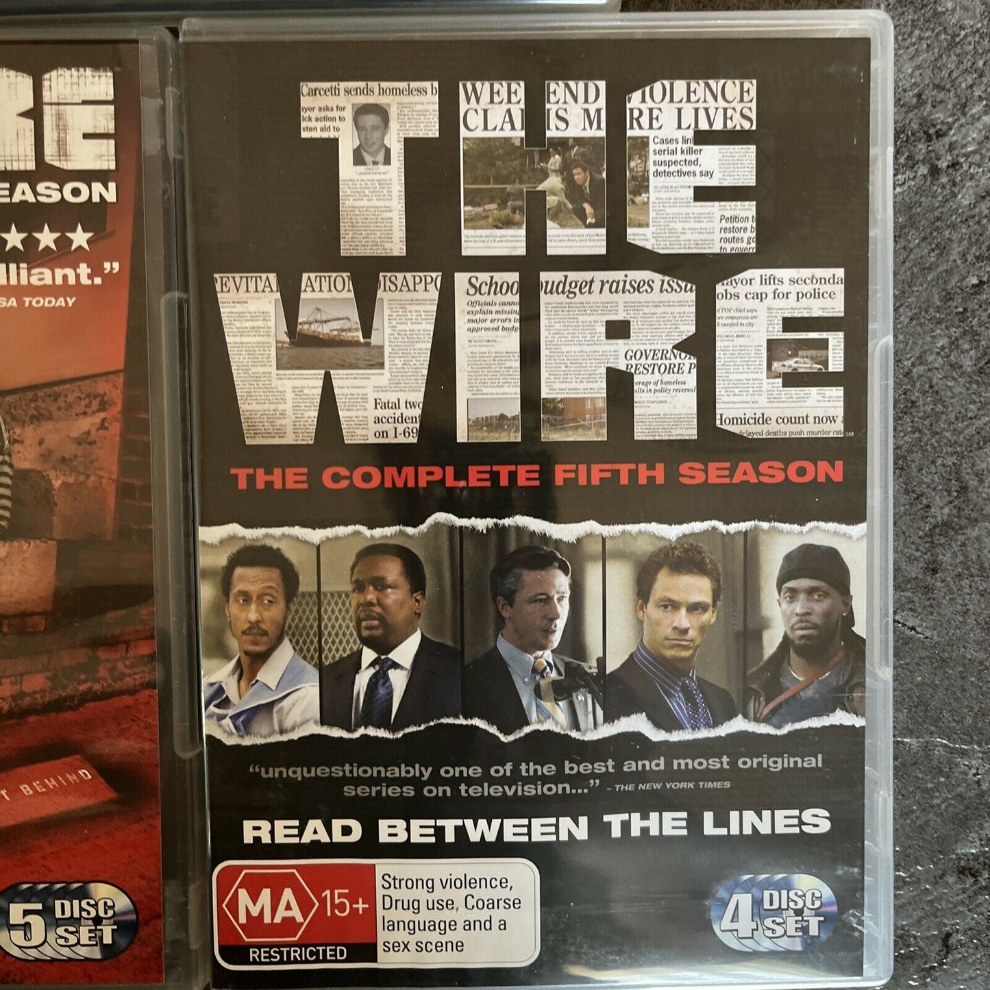 The Wire - Complete Collection (DVD, 2010, 24-Disc Set) Region 4