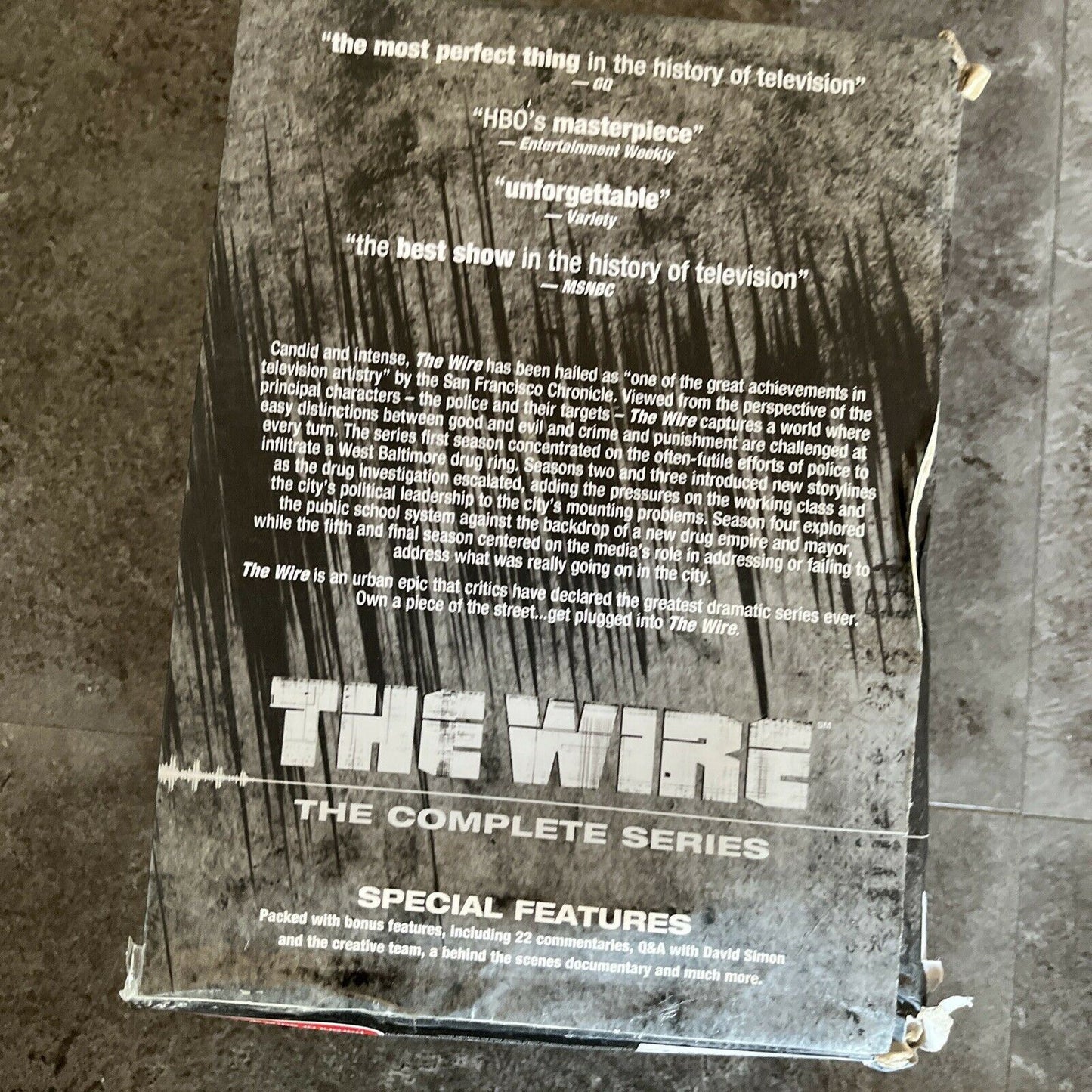 The Wire - Complete Collection (DVD, 2010, 24-Disc Set) Region 4