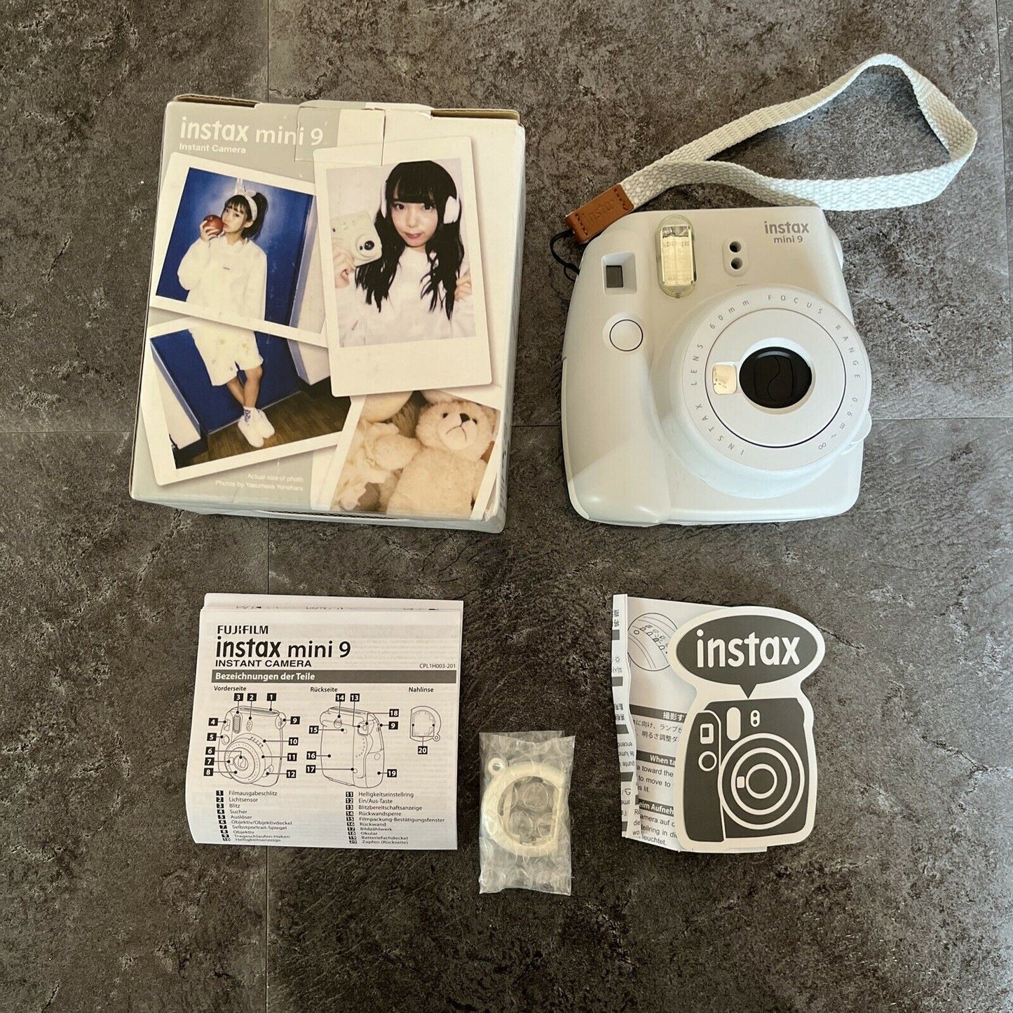 Fujifilm Instax Mini 9 Instant Film Camera - Light Blue