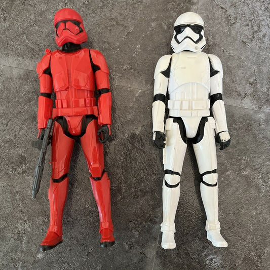 2 Star Wars: Sith Trooper & First Order Storm Trooper 30cm 12 Inch Hasbro #b3922