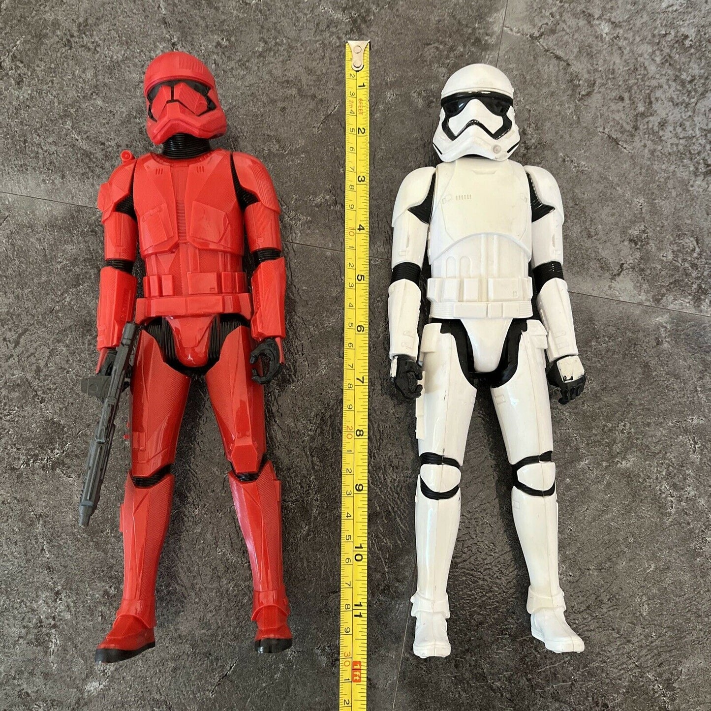2 Star Wars: Sith Trooper & First Order Storm Trooper 30cm 12 Inch Hasbro #b3922