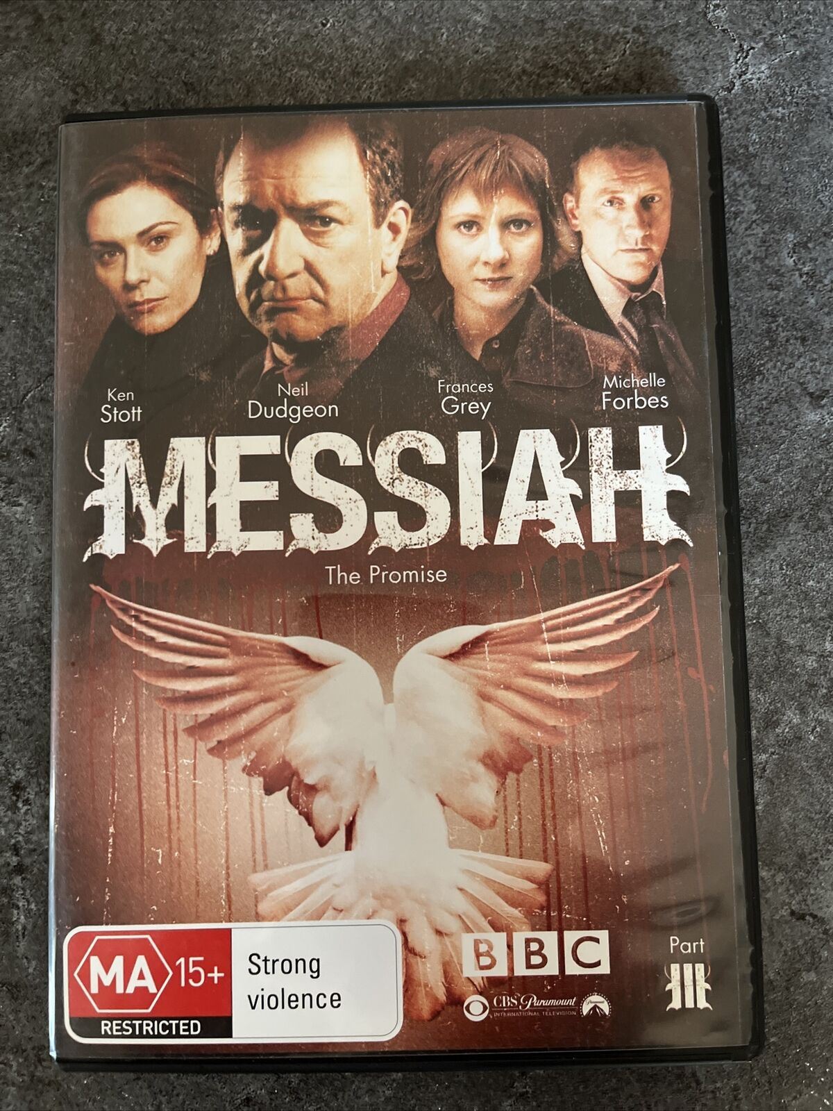 Messiah - The Promise Part 3 (DVD, 2004) BBC Mini Series. Region 4