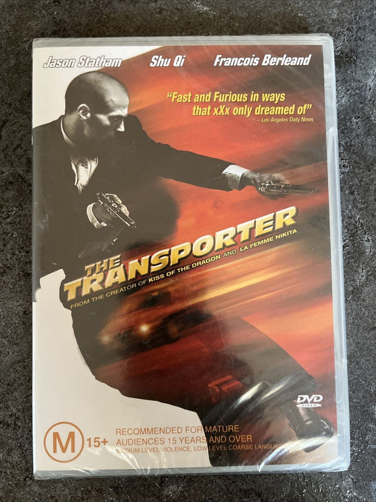 *New Sealed* The Transporter (DVD, 2002) Jason Statham, Shu Qi. Region 4