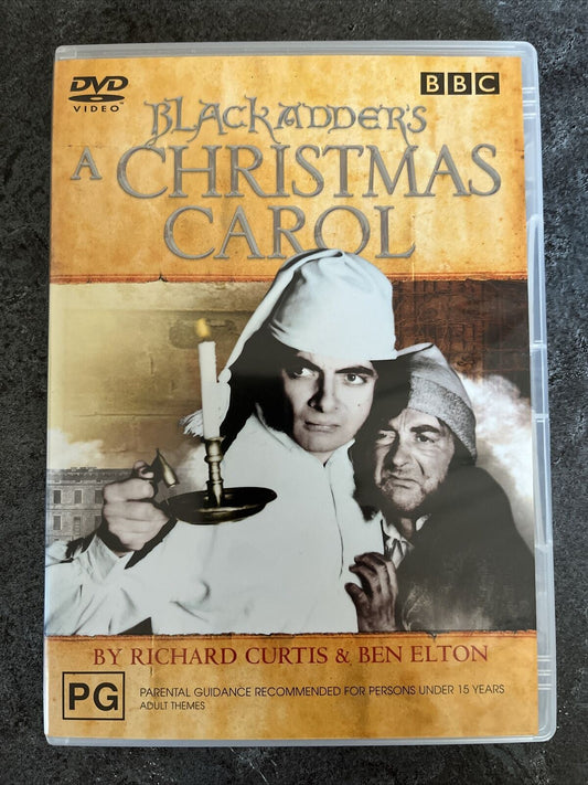 Black Adder's Christmas Carol (DVD, 1988) Rowan Atkinson, Stephen Fry. Region 4