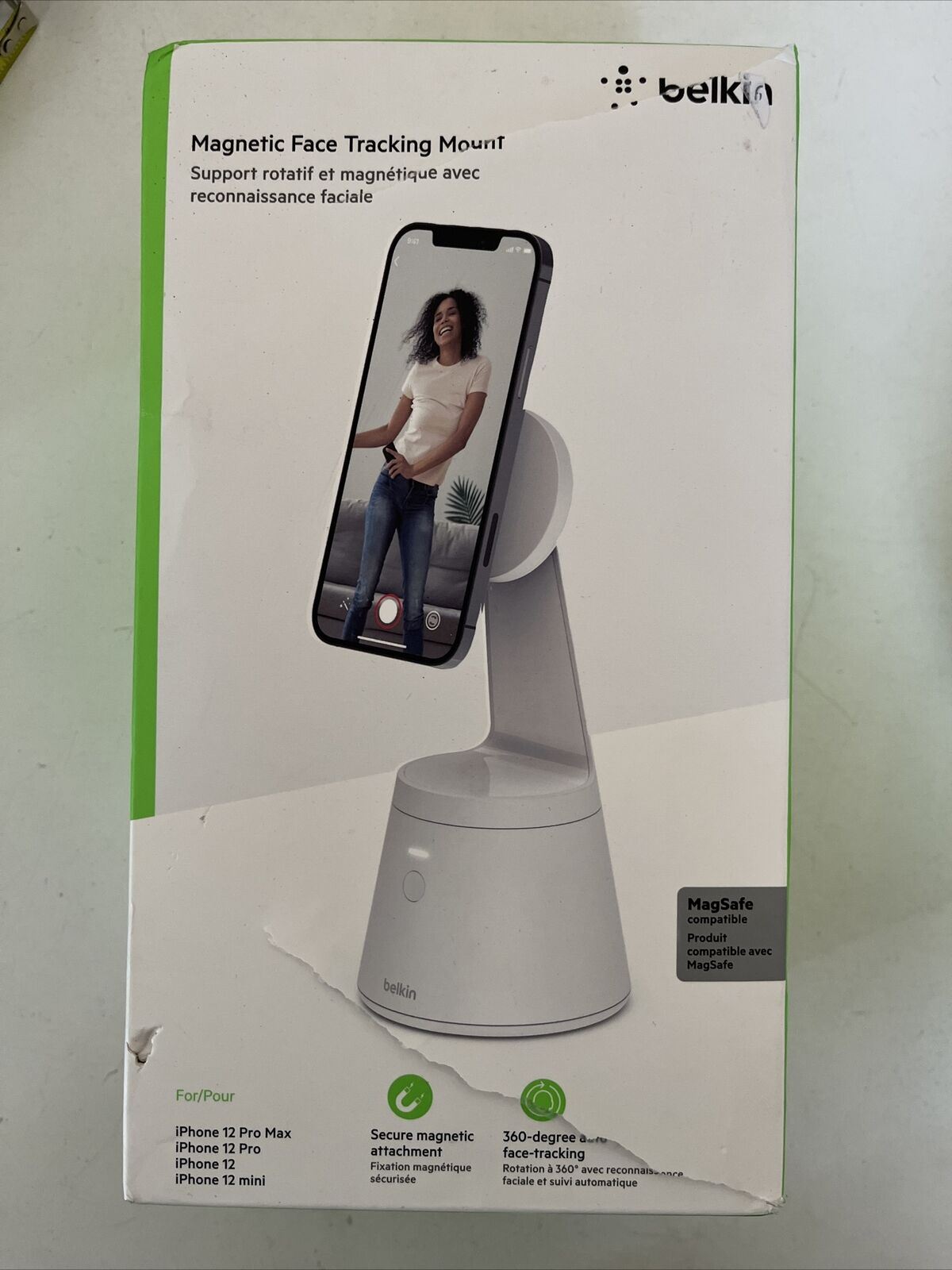 Belkin Magnetic Mount with Face Tracking for Apple iPhone