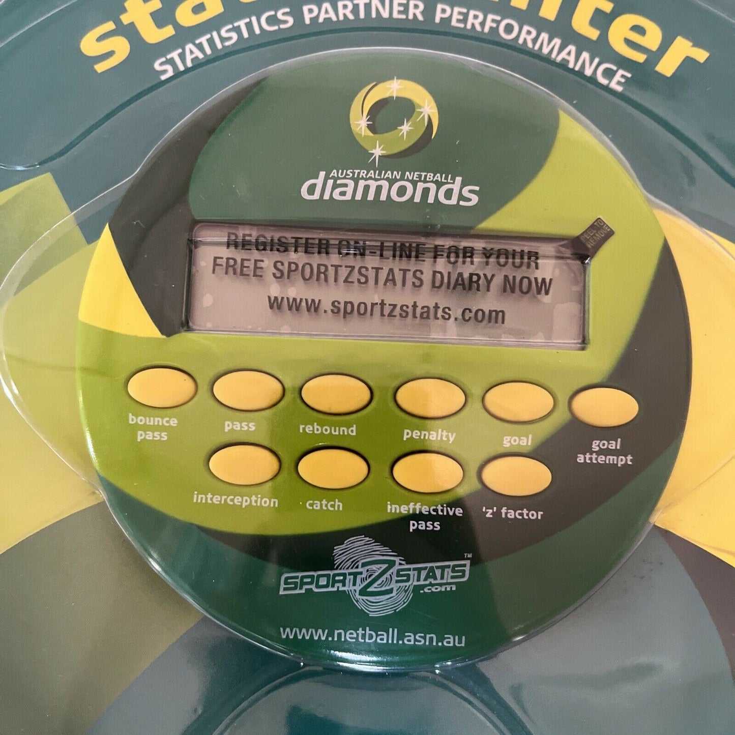 Australian Netball Diamonds Stats Counter - Record Stats, Points Performance etc