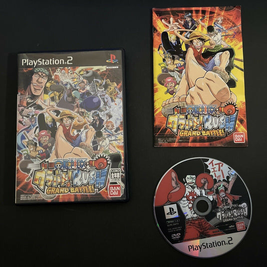 One Piece: Grand Battle! Combat Rush - PlayStation PS2 NTSC-J JAPAN Game