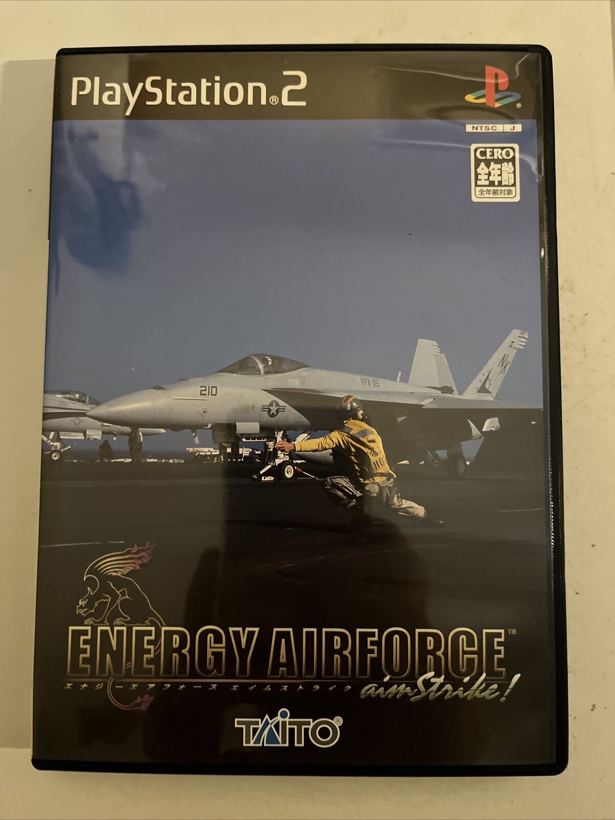 Energy Airforce AimStrike! - PlayStation 2 PS2 NTSC-J JAPAN Game with Manual