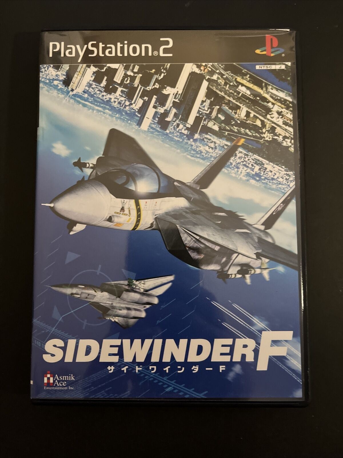 Sidewinder F - PlayStation 2 PS2 NTSC-J JAPAN Flight Combat Sim Game with Manual