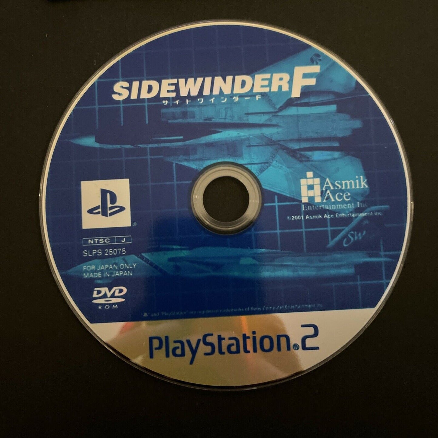 Sidewinder F - PlayStation 2 PS2 NTSC-J JAPAN Flight Combat Sim Game with Manual