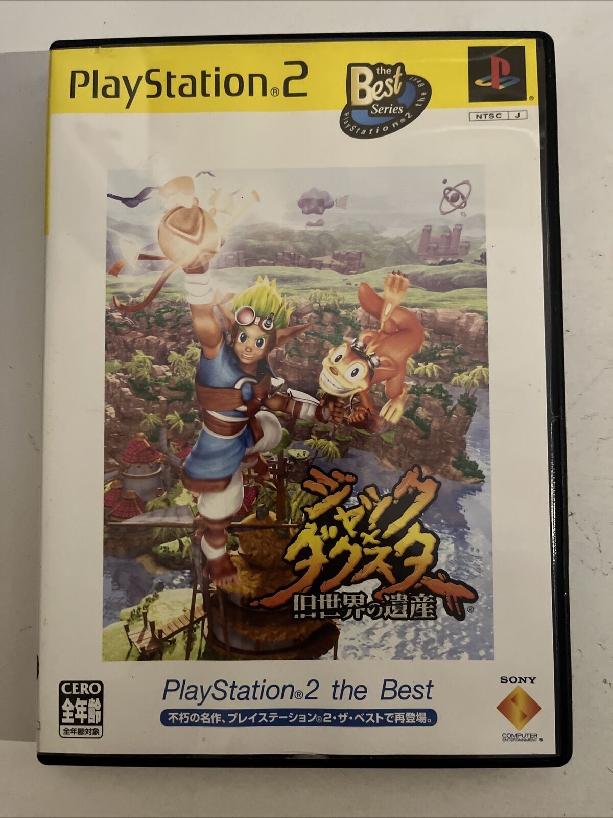 Jak & Daxter: The Precursor Legacy - PlayStation PS2 NTSC-J Japan Game w Manual