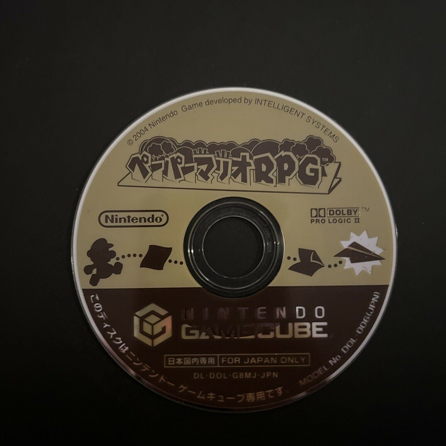 Paper Mario RPG - Nintendo GameCube NTSC-J JAPAN Game Complete with Manual