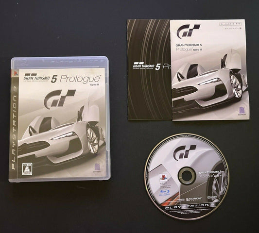 Gran Turismo 5 Prologue - PlayStation 3 PS3 JAPAN Game with Manual