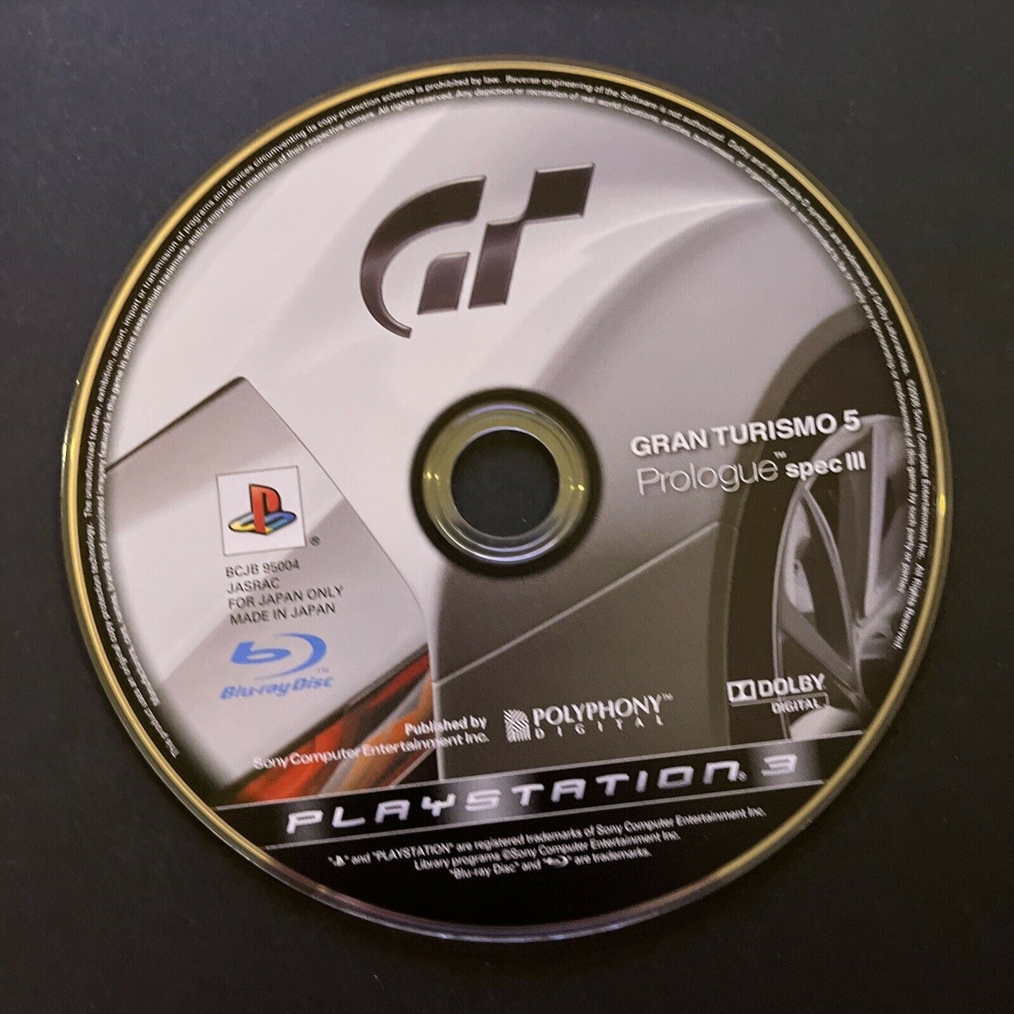 Gran Turismo 5 Prologue - PlayStation 3 PS3 JAPAN Game with Manual