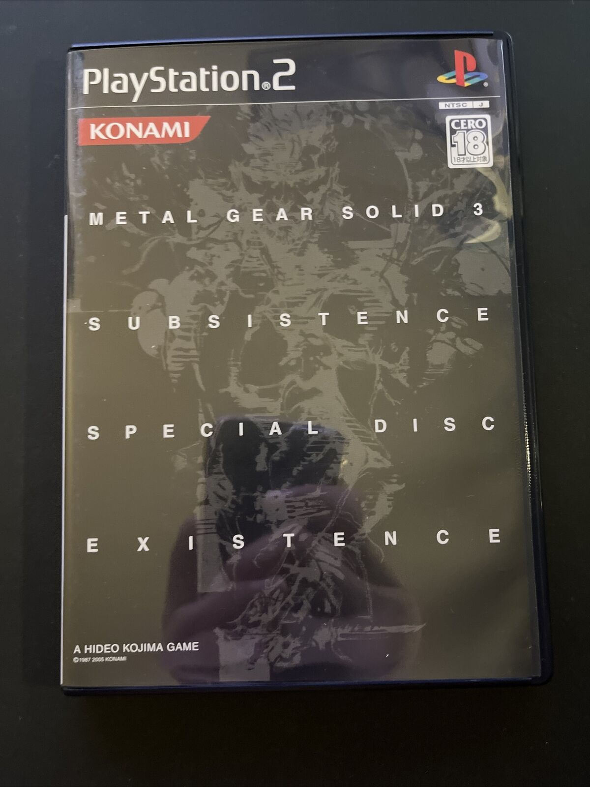 Metal Gear Solid 3 Subsistence [First Print Limited Edition] - PS2 NTSC-J JAPAN