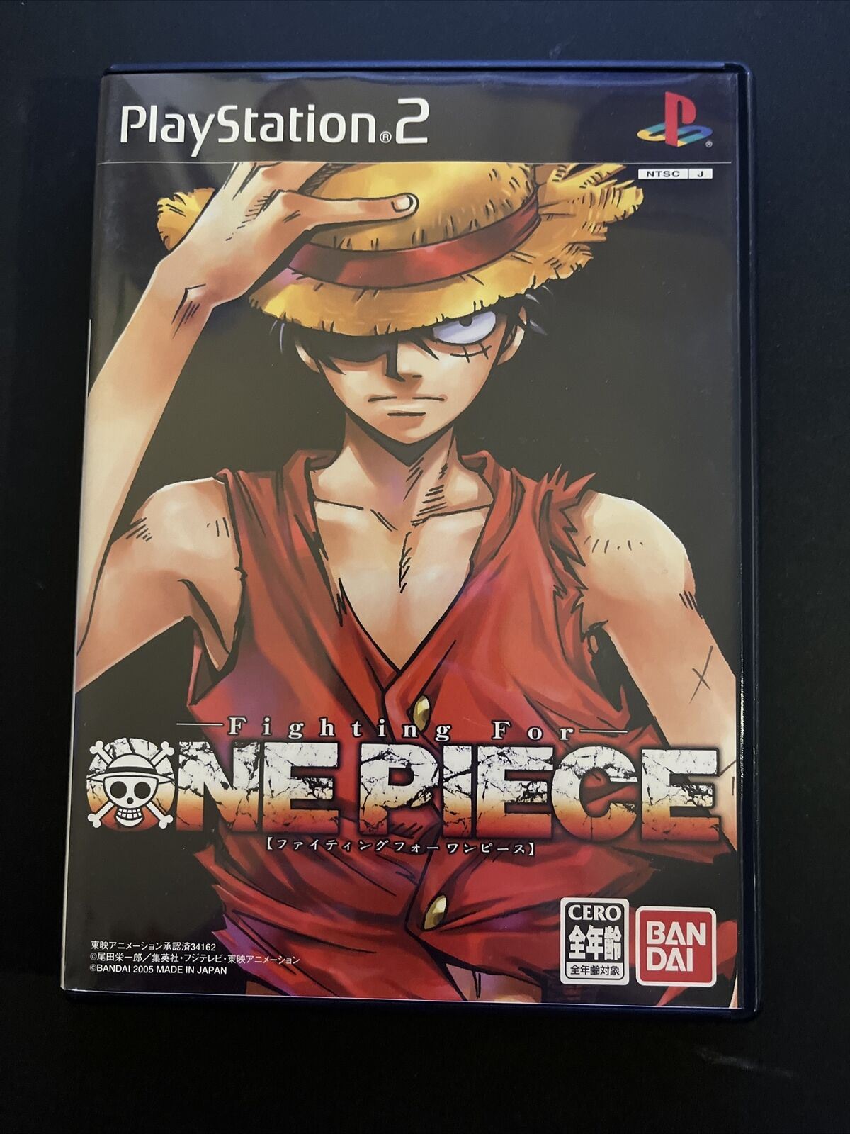 Fighting For One Piece - PlayStation PS2 NTSC-J JAPAN Game Complete with Manual