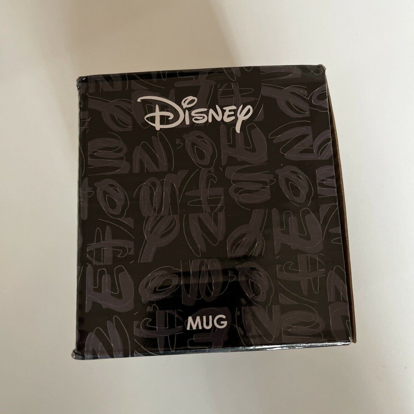 Disney Minnie Mouse Letters Mug White Black Coffee Tea Ceramic Boxed Gift