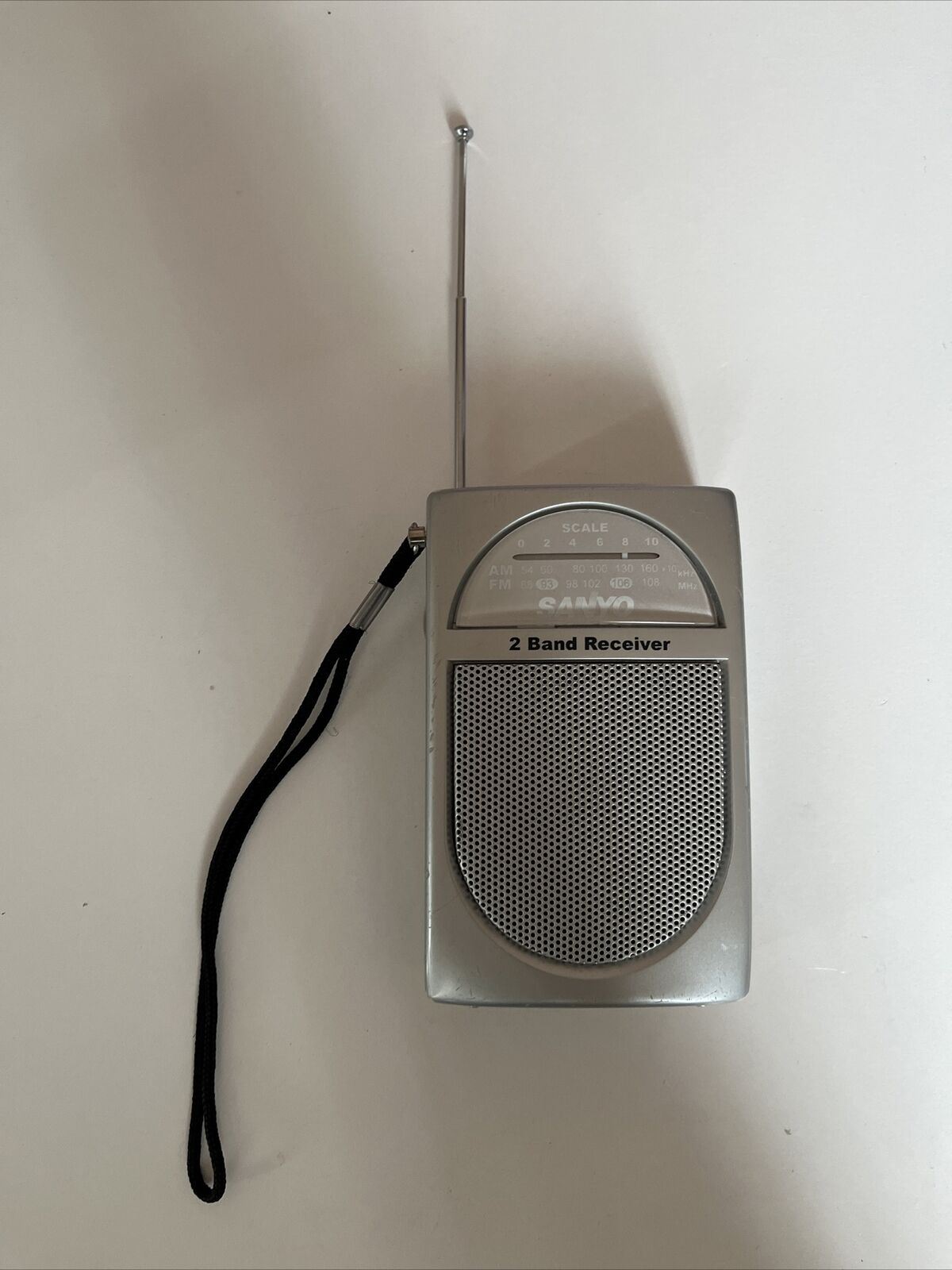 Vintage Sanyo AM/FM Portable Receiver Radio 2 Band Receiver – Retro Unit