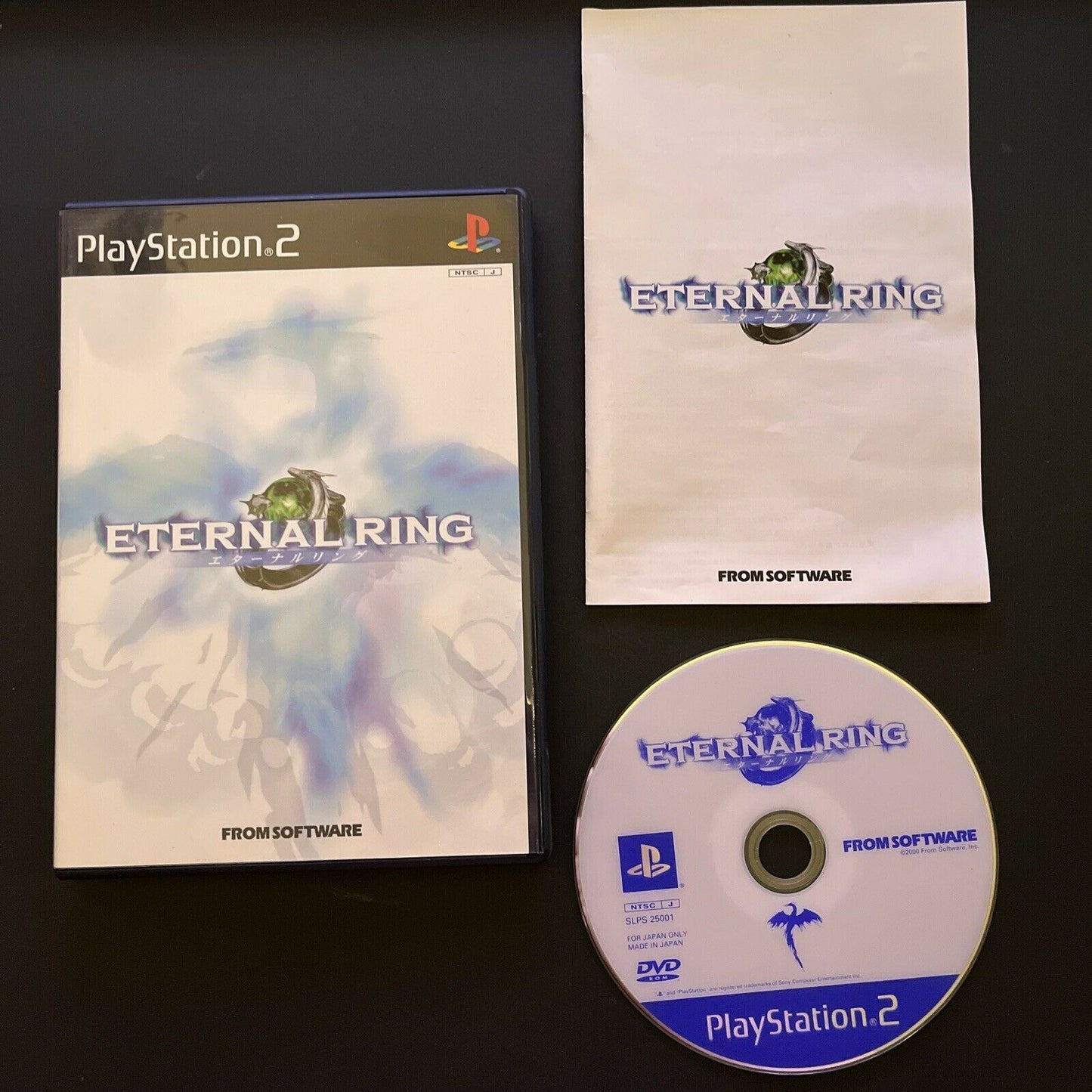 Eternal Ring - Sony PlayStation PS2 NTSC-J JAPAN From Software Game with Manual