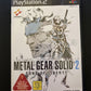 Metal Gear Solid 2 & 3 - PS2 Playstation NTSC-J Japan Game w Manual