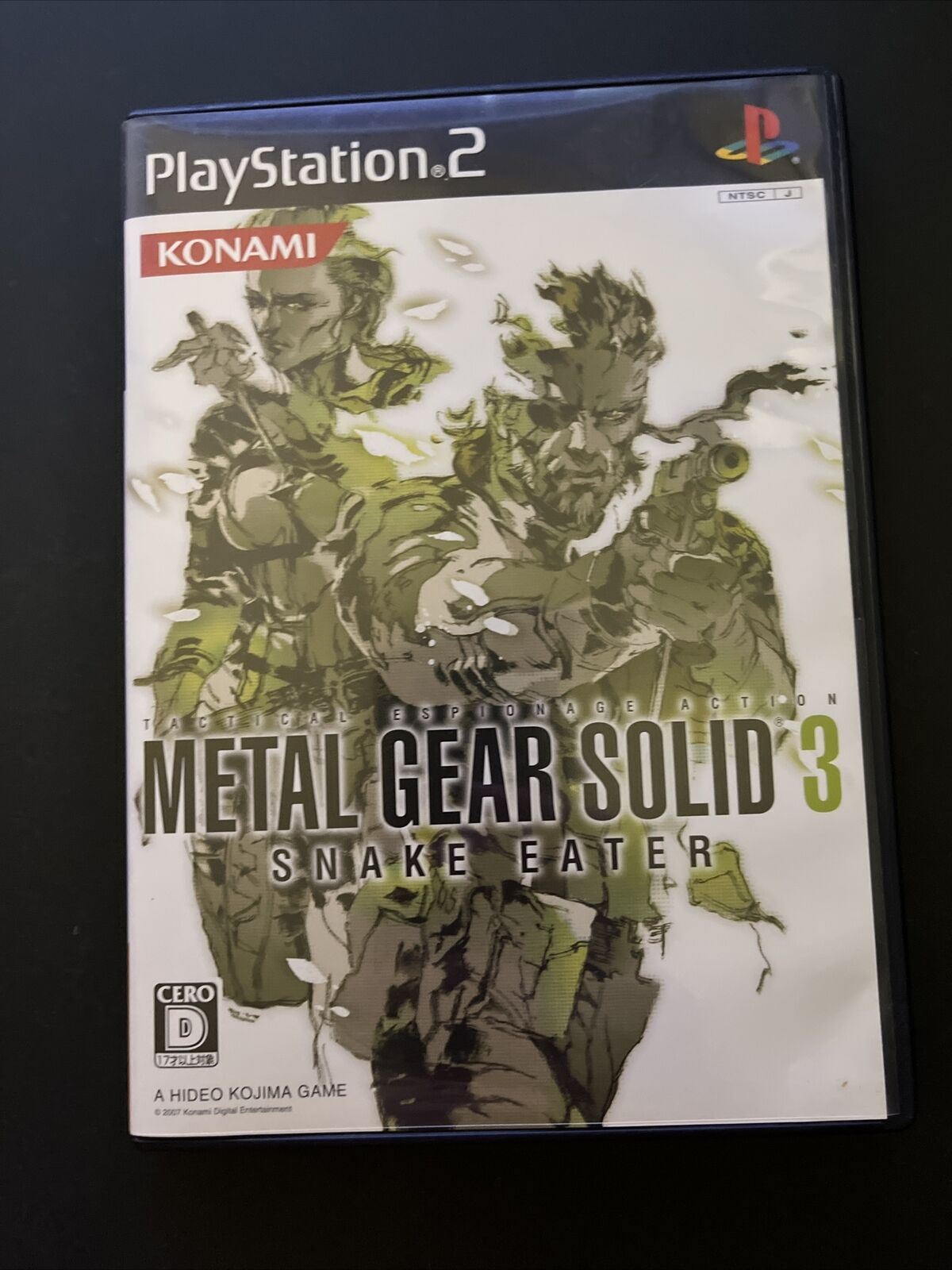 Metal Gear Solid 2 & 3 - PS2 Playstation NTSC-J Japan Game w Manual