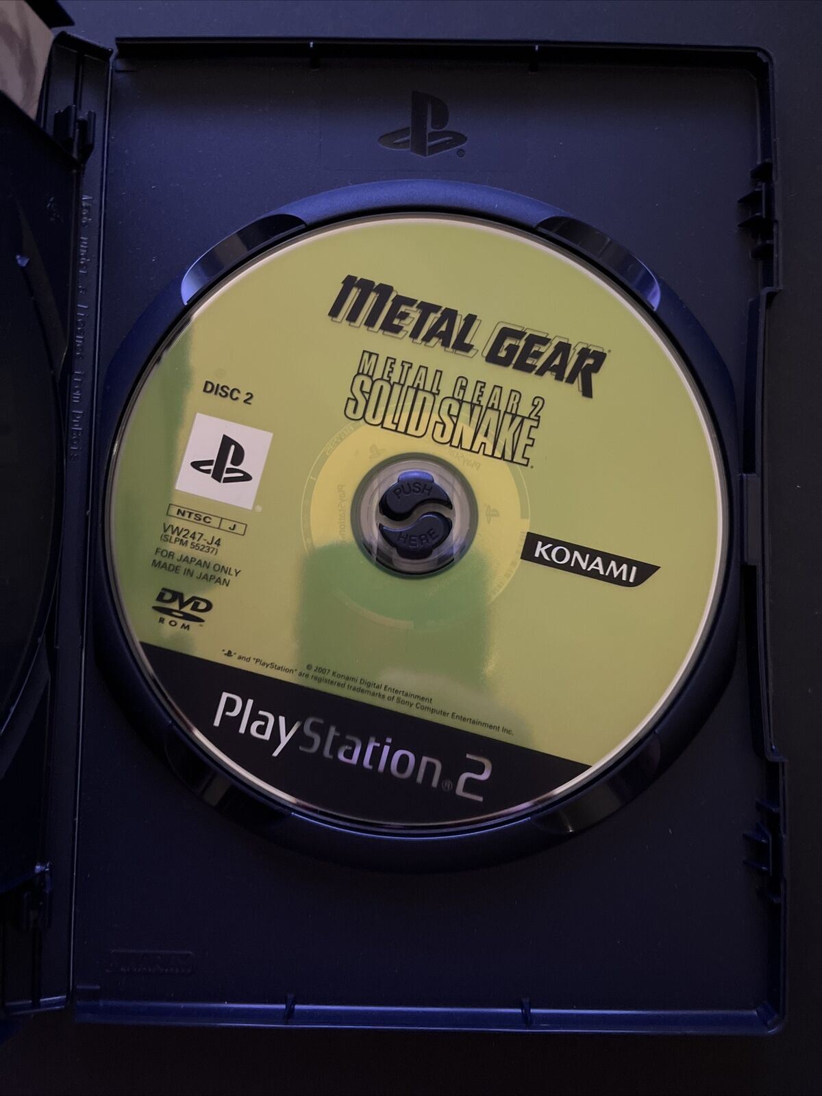 Metal Gear Solid 2 & 3 - PS2 Playstation NTSC-J Japan Game w Manual