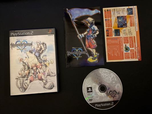 Kingdom Hearts Final Mix - PlayStation 2 PS2 NTSC-J JAPAN Game with Manual