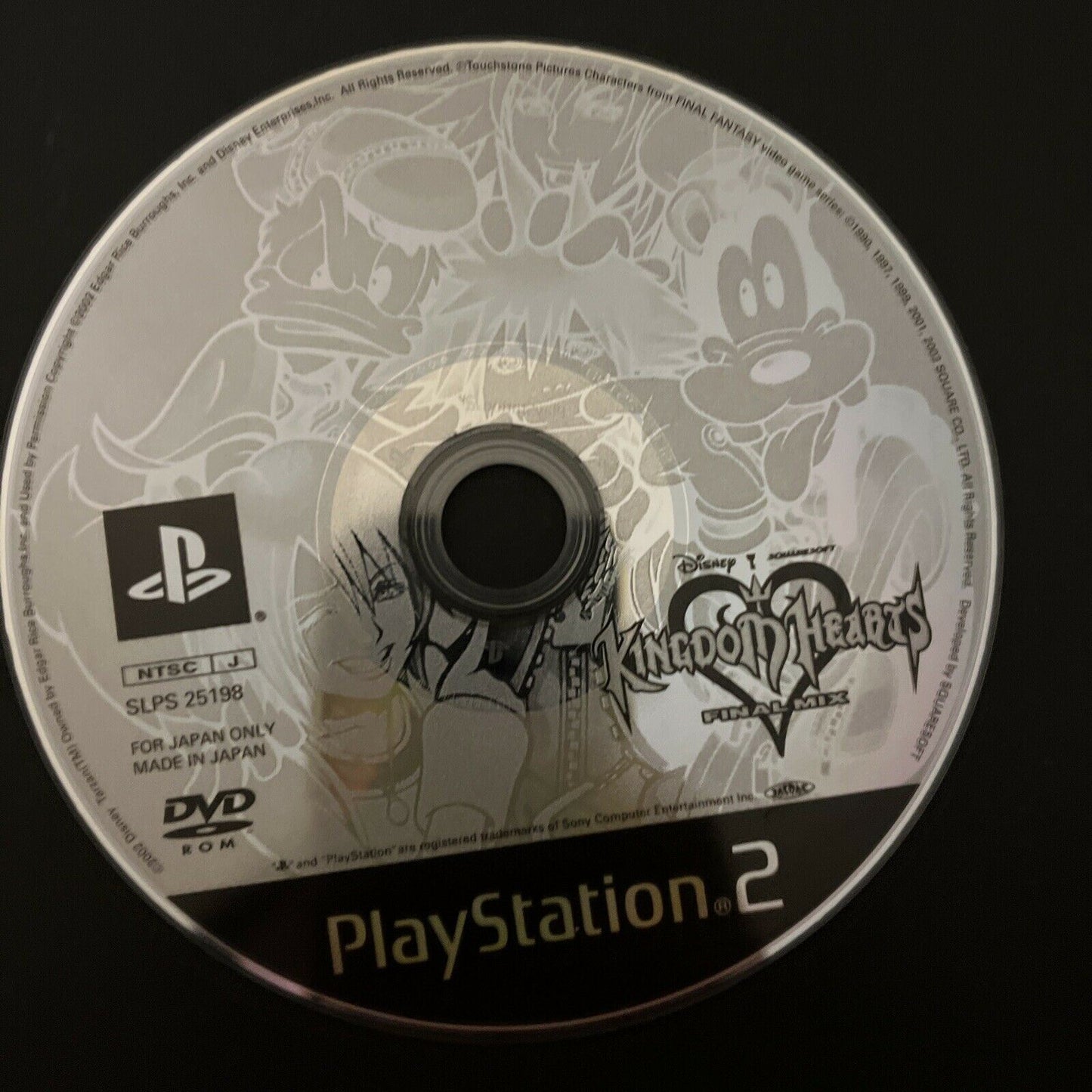 Kingdom Hearts Final Mix - PlayStation 2 PS2 NTSC-J JAPAN Game with Manual