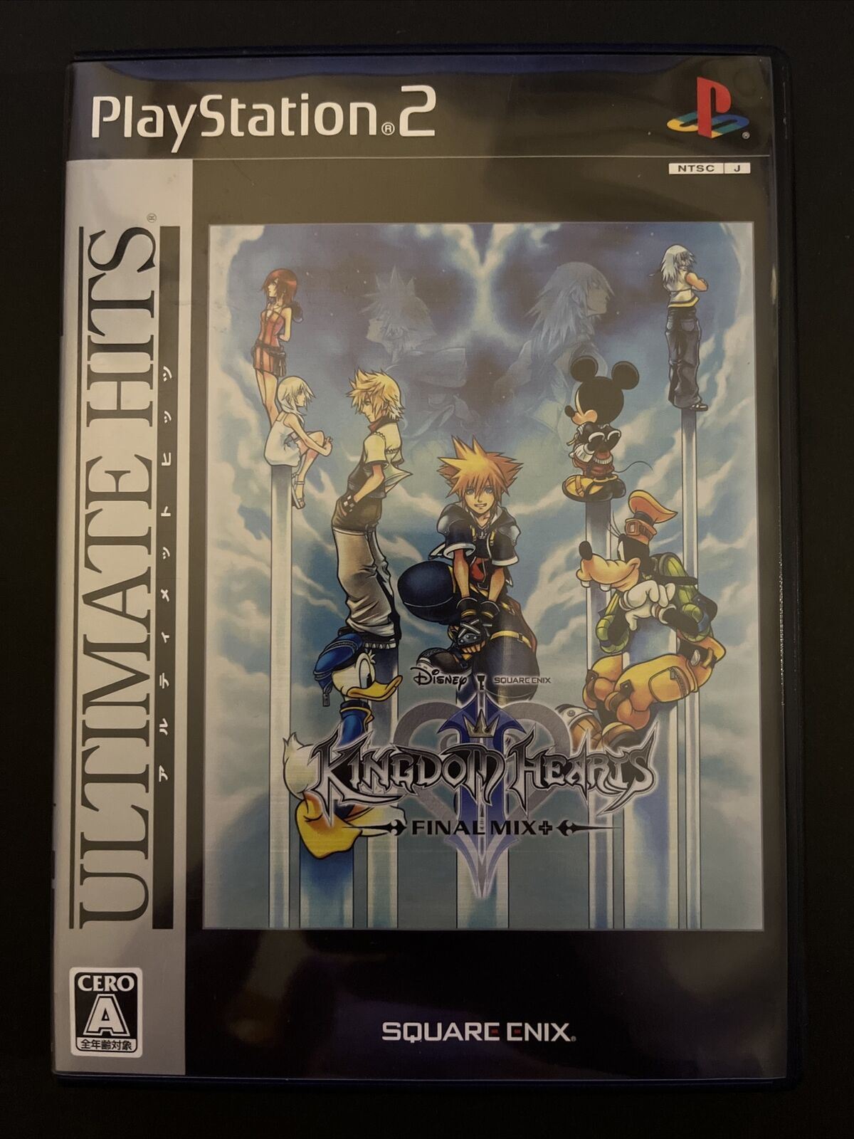 Kingdom Hearts 2: Final Mix+ Chain of Memories - PlayStation PS2 NTSC-J Japan