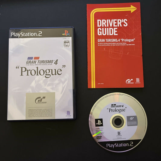 Gran Turismo 4 Prologue - PlayStation 2 PS2 NTSC-J JAPAN Game with Manual