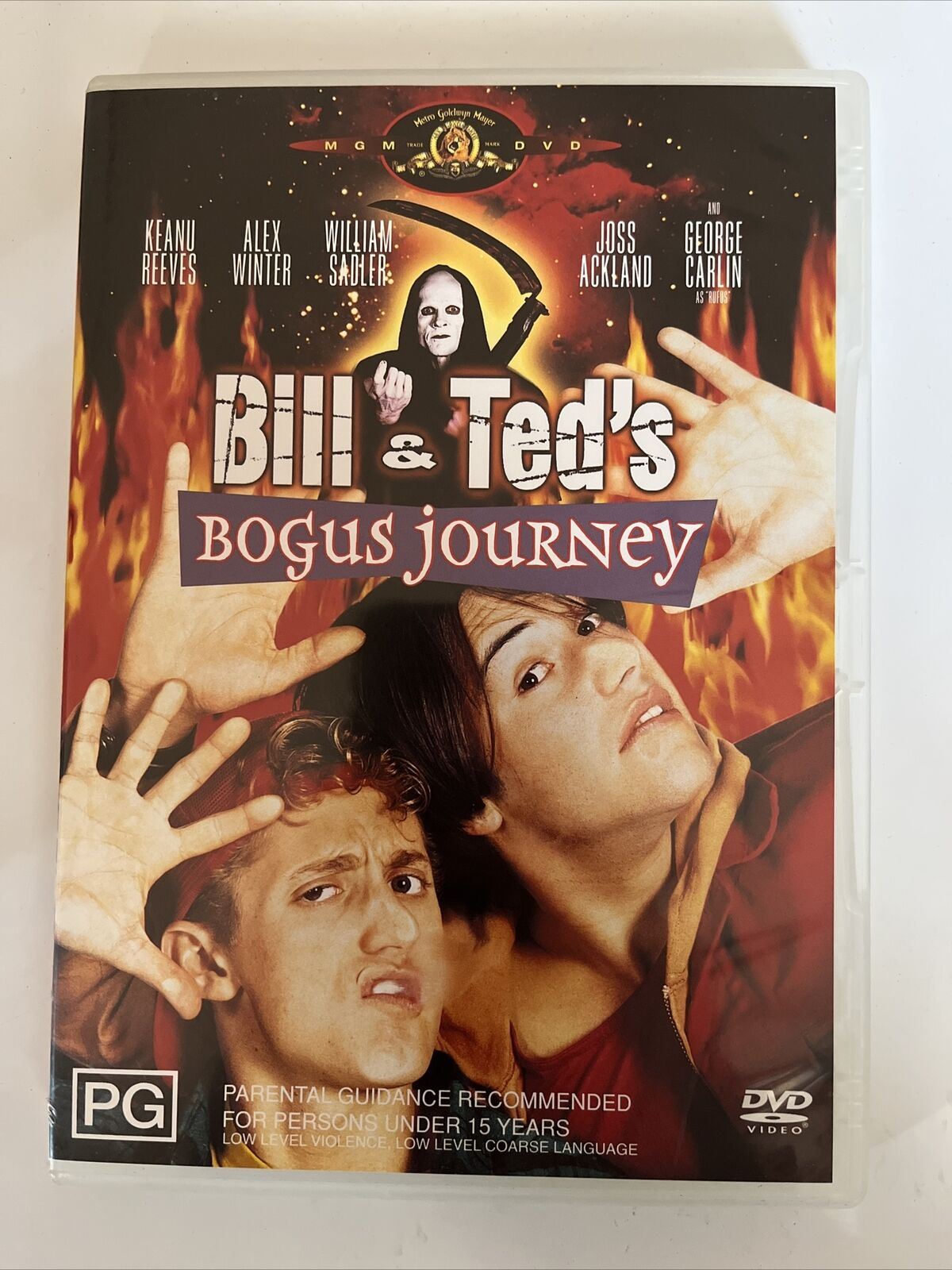 Bill And Ted's Bogus Journey (DVD,1991) Keanu Reeves, Alex Winter, George Carlin