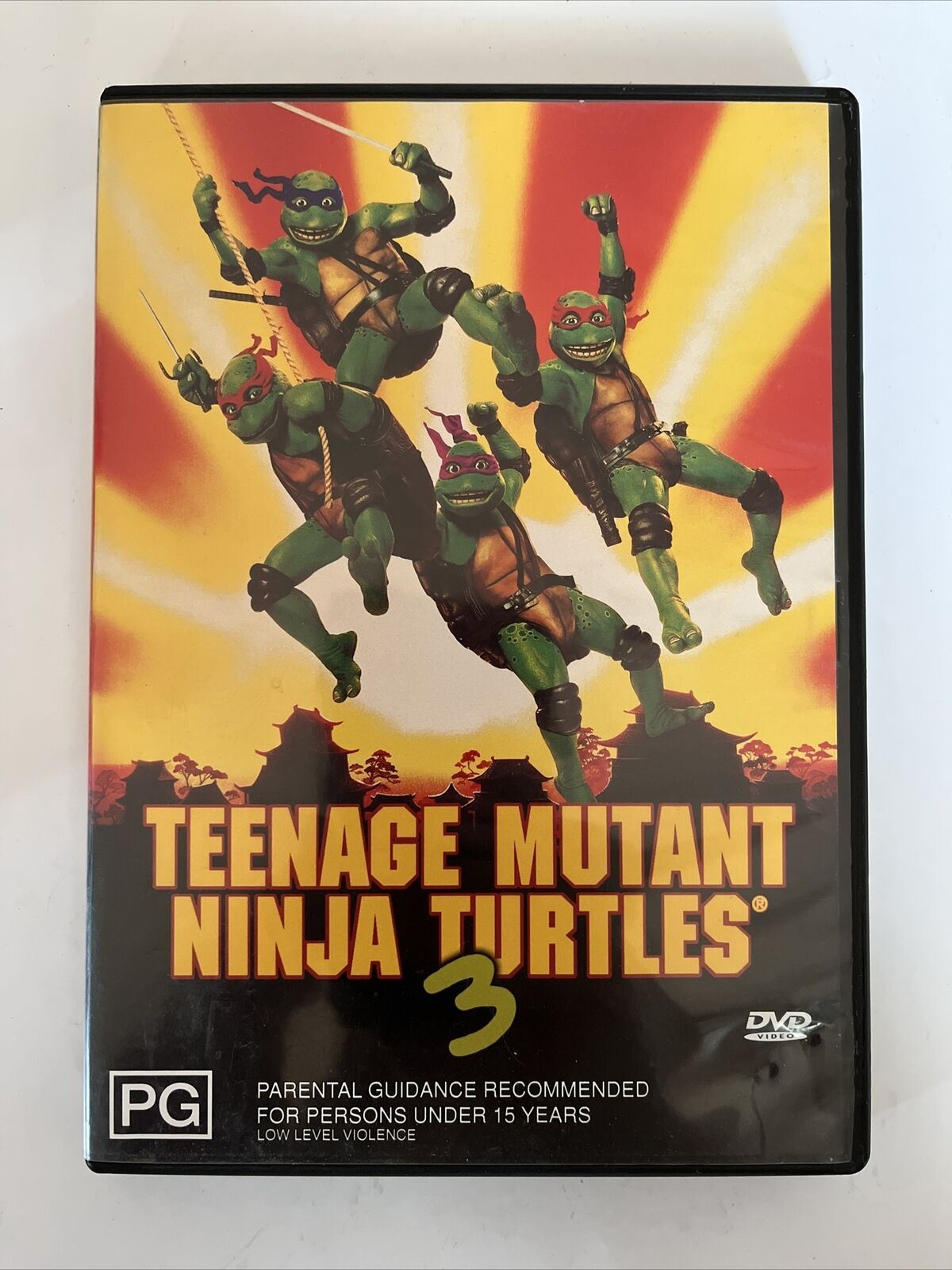 Teenage Mutant Ninja Turtles 3 - Turtles In Time (DVD, 1992) Corey Feldman