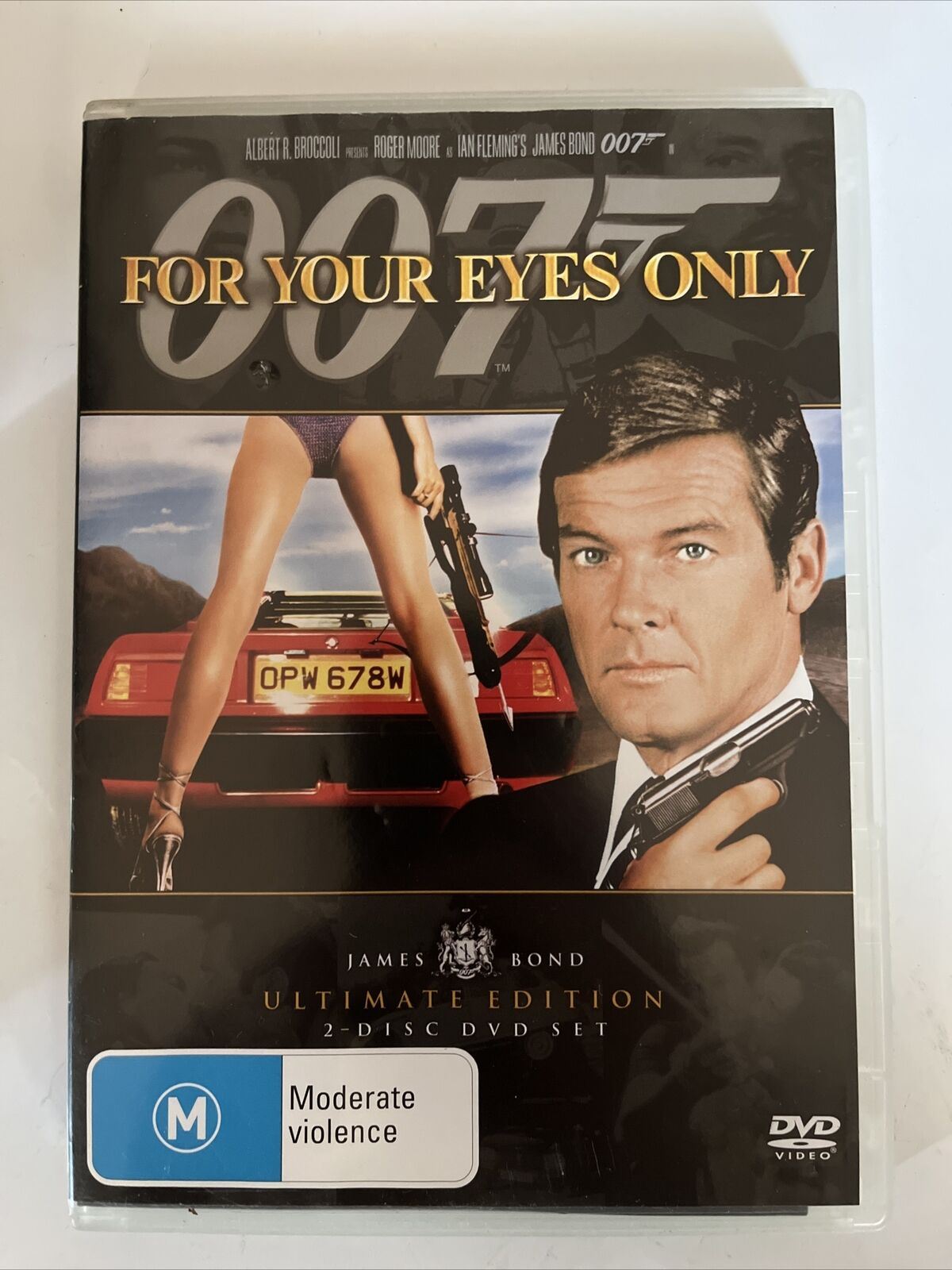 James Bond 007 For Your Eyes Only - Ultimate Edition (DVD, 1981) Region 4