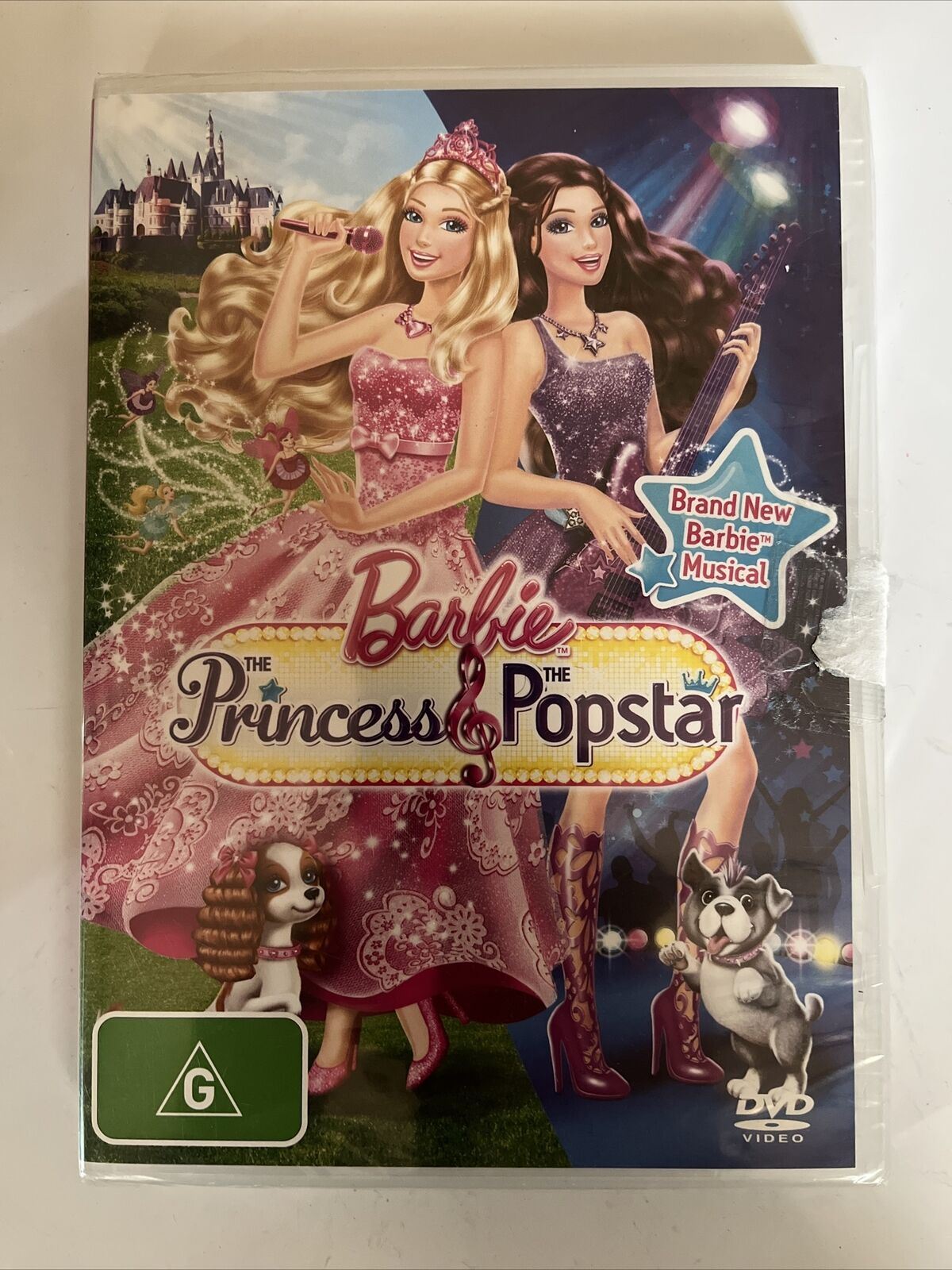 *New Sealed* Barbie - The Princess & The Popstar (DVD, 2012) Region 4