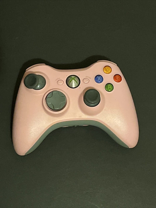 Genuine Official Microsoft Xbox 360 Wireless Controller Pink