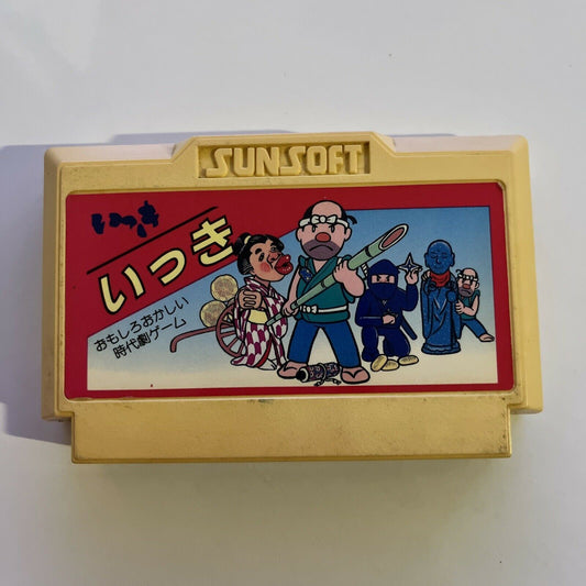 Ikki - Nintendo Famicom NES JAPAN 1985 Game