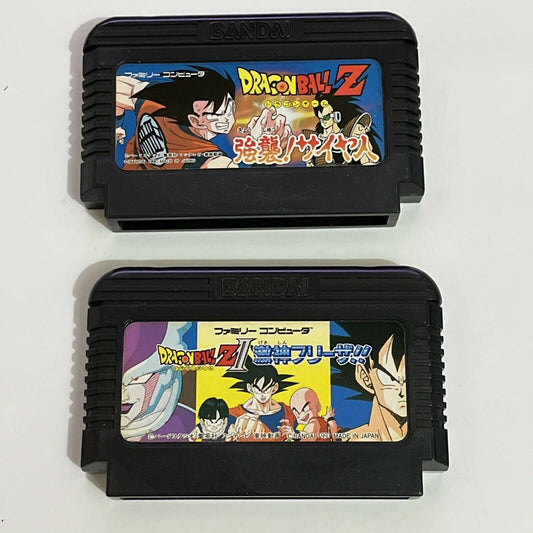 Dragonball Z : 1 & 2 - Nintendo Famicom NES NTSC-J JAPAN Game