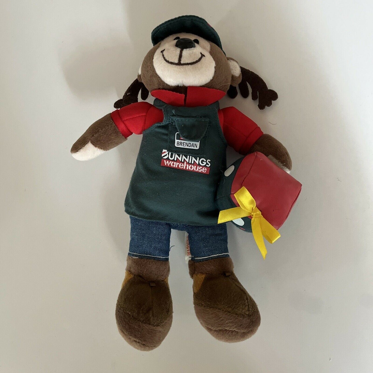 Brendan The Bunnings Bear 30cm Plush Toy Reindeer Christmas -Special Promotional