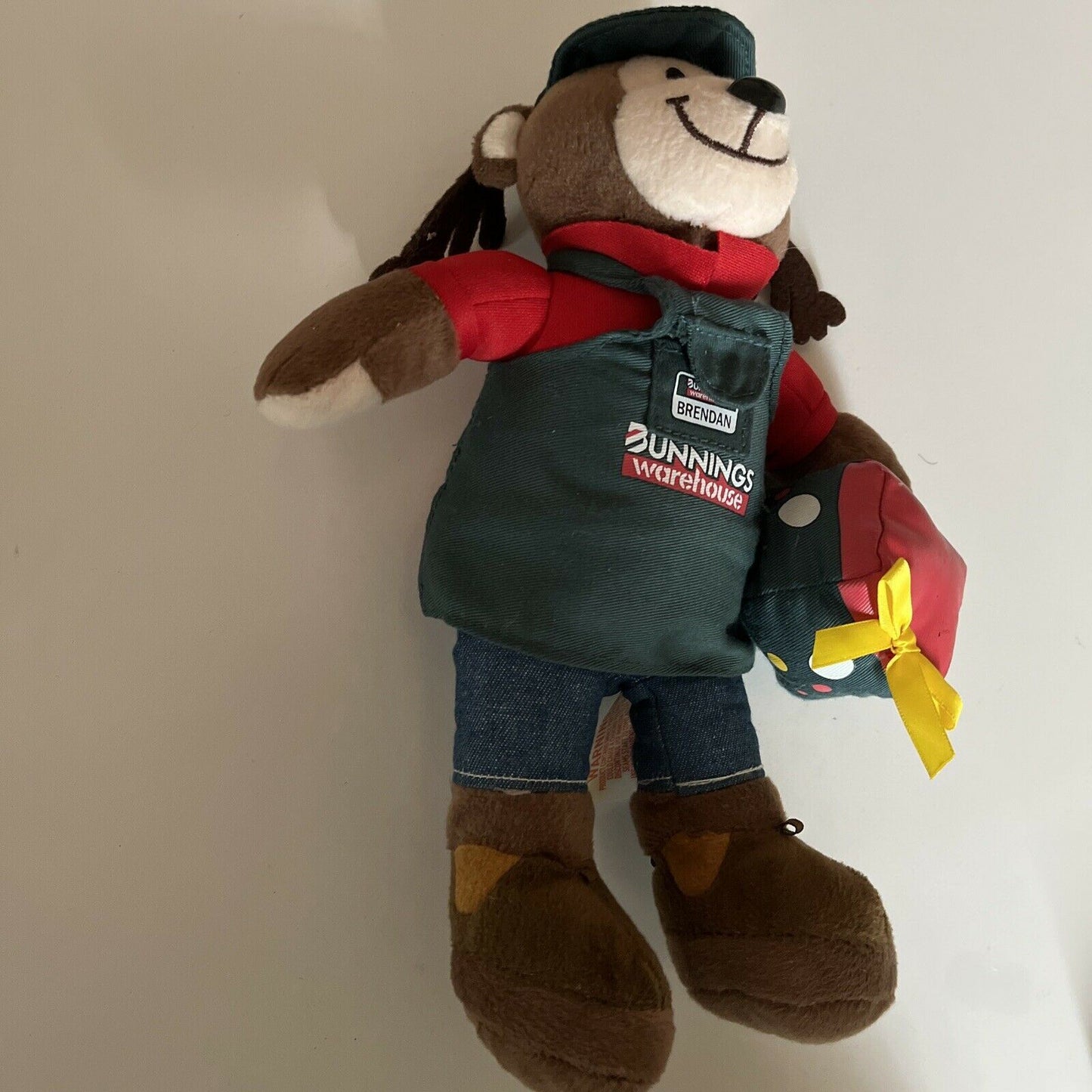 Brendan The Bunnings Bear 30cm Plush Toy Reindeer Christmas -Special Promotional